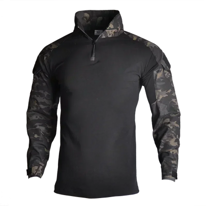 Camouflage Tactical Uniform Hunting Shirts Pants with Elbow Knee Pads Outdoor Hiking Training Frog Sets Clothing Ghillie Suits