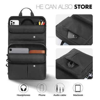 DJ Backpack for Pioneer DDJ-400 DDJ-FLX4 for Roland DJ-202 DJ Mixer Case DJ Controller Case Shockproof Adjustable Shoulder Strap