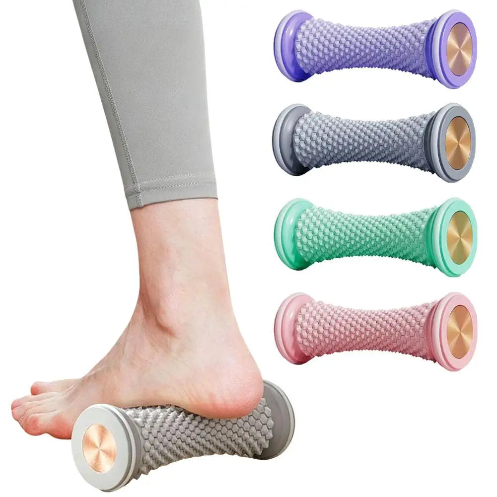 Mini Foot Massager Massage Roller Yoga Massage Ball Plantar Fascia Roller Muscle Relaxation Care Plastic Manual Foot Massager