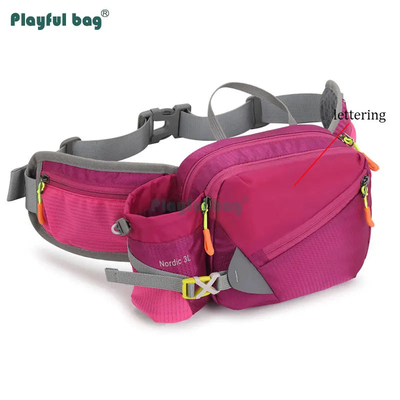 Sports Water Bottle Waist Pack Running Hydration Belt Bag Mobile Phone Key Fanny Pack Outdoor Cycling Pouch AVA192