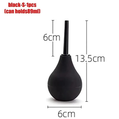 Small Capacity Douche Enema Colon Cleaning Bidet Portable Bidet Cleaner Enema Syringe Rectal Enemator  Stream Accessories