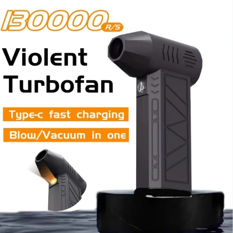 New Jet Fan Strong Portable Power Handheld Dust Elimination Computer Hurricane Storm Source Turbo Jetfan LED X6 Pro