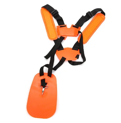 Double Shoulder Strap Lawn Mower Harness Strap Comfort Labor Saving Strimmer Padded Belt for Brush Cutter Trimmer Garden Pruner