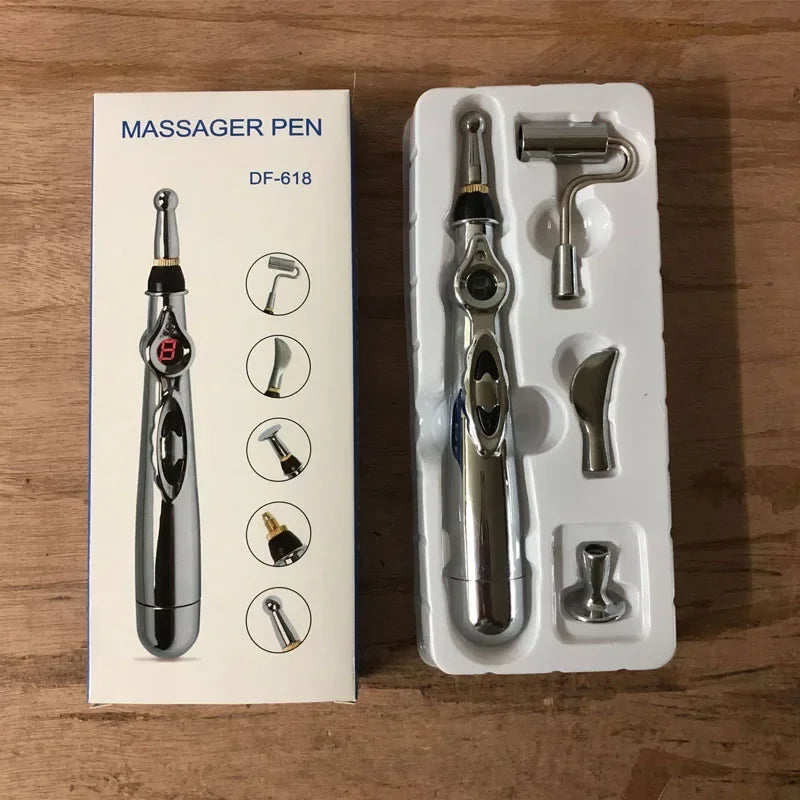 Meridian Pen Electronic Energy Circulation Massage Pen Energy Pulse Pen Meridian Pen Soothing And Relaxing Household Artifact