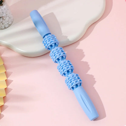 Massage Stick, Wolf Tooth Stick, Leg Muscle Relaxer, Yoga Roller, Slimming Calf Roller, Full Body Massage Yoga Stick