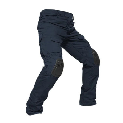 Men Combat Pants With Knee Pads Tactical Cargo Sport Long Trousers Camouflage Multicam Trekking Hunting Clothes