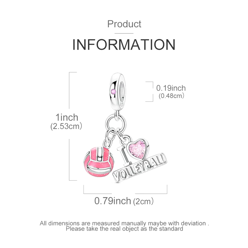 925 Sterling Silver Sports Series Charms Bead Yoga Boxing Dumbbells Badminton Pendants Fit Original Bracelet DIY Women Gift