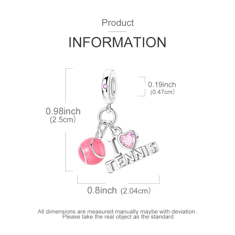 925 Sterling Silver Sports Series Charms Bead Yoga Boxing Dumbbells Badminton Pendants Fit Original Bracelet DIY Women Gift