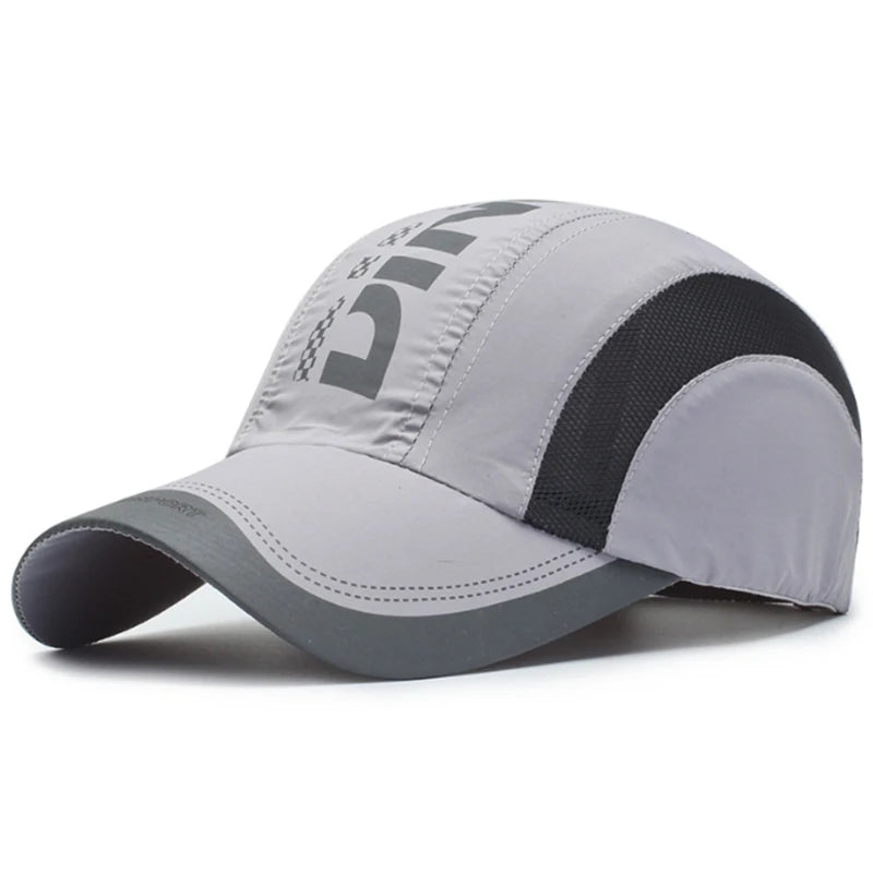 New Summer Hat Quick-Drying Cap Fashion Spring Baseball Cap Outdoor Sports Cap Breathable Mesh Hat Visor Hat