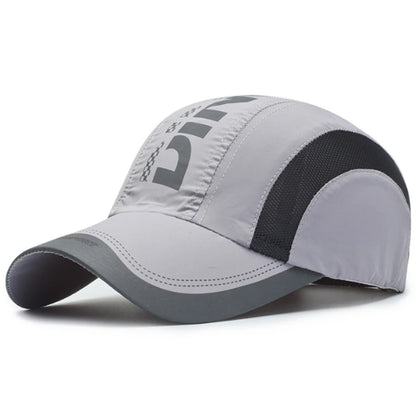 New Summer Hat Quick-Drying Cap Fashion Spring Baseball Cap Outdoor Sports Cap Breathable Mesh Hat Visor Hat