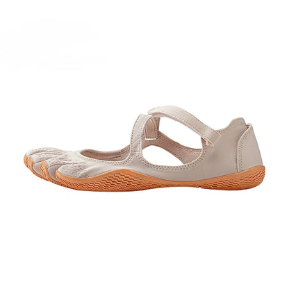 Pure Original Fivefinger Fitness Shoes for Pilates, Yoga, Dance and Gym, Training Shoes with PVC Soles/Cushioning Pads
