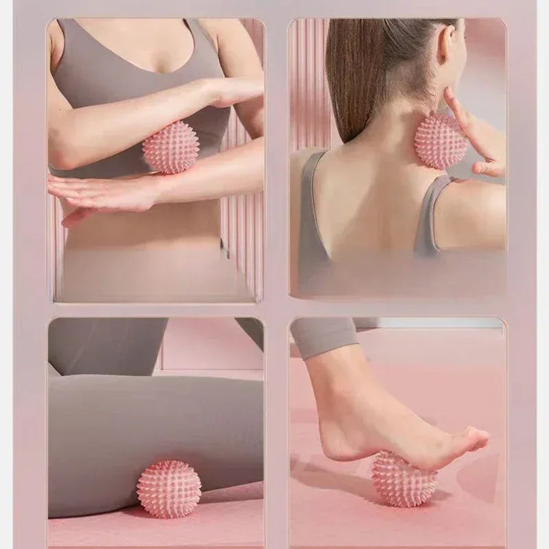 Fascia Ball Raised Point Massage Ball TPR Posture Master Yoga Ball Waist and Back Foot Massage Ball Muscle Relaxation Massage