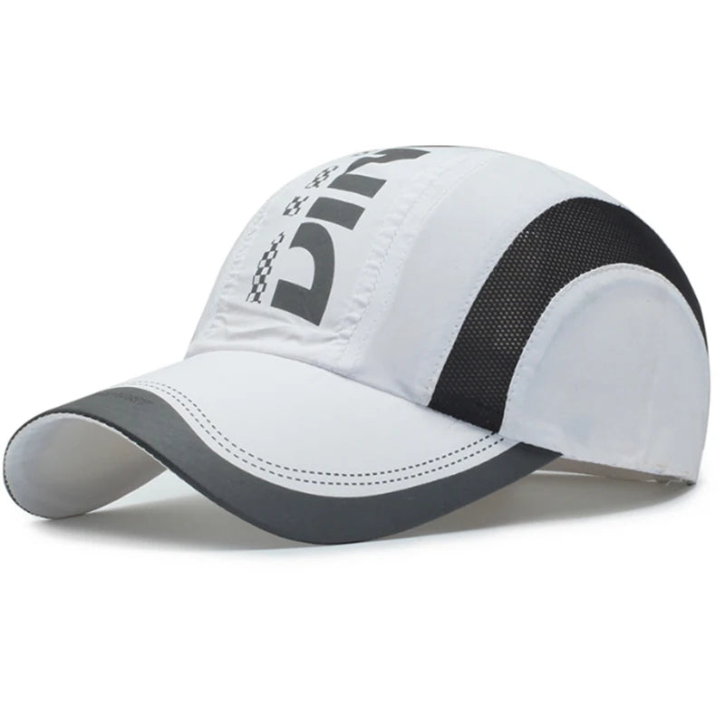 New Summer Hat Quick-Drying Cap Fashion Spring Baseball Cap Outdoor Sports Cap Breathable Mesh Hat Visor Hat