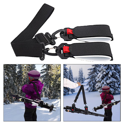 Ski Carrier Strap Durable Men Women Shoulder Carrier Lash Snowboard Shoulder Strap for Snowboard Winter Outdoor Ski Accessories