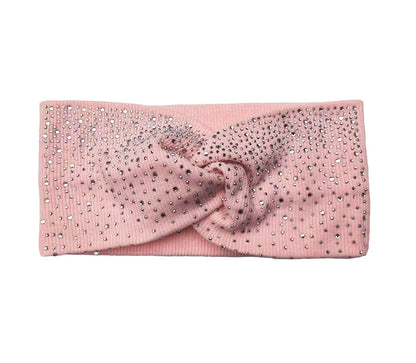 Hot Fix Rhinestone Hair Bands Cotton Yoga Headbands Front Cross Headwrap Women Headbands Headpiece Headwrap Turban Headwear