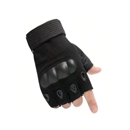 1Pari Half Finger Men Gloves Outdoor Military Tactical Gloves Sports Shooting Hunting Airsoft Motorcycle Cycling Gloves