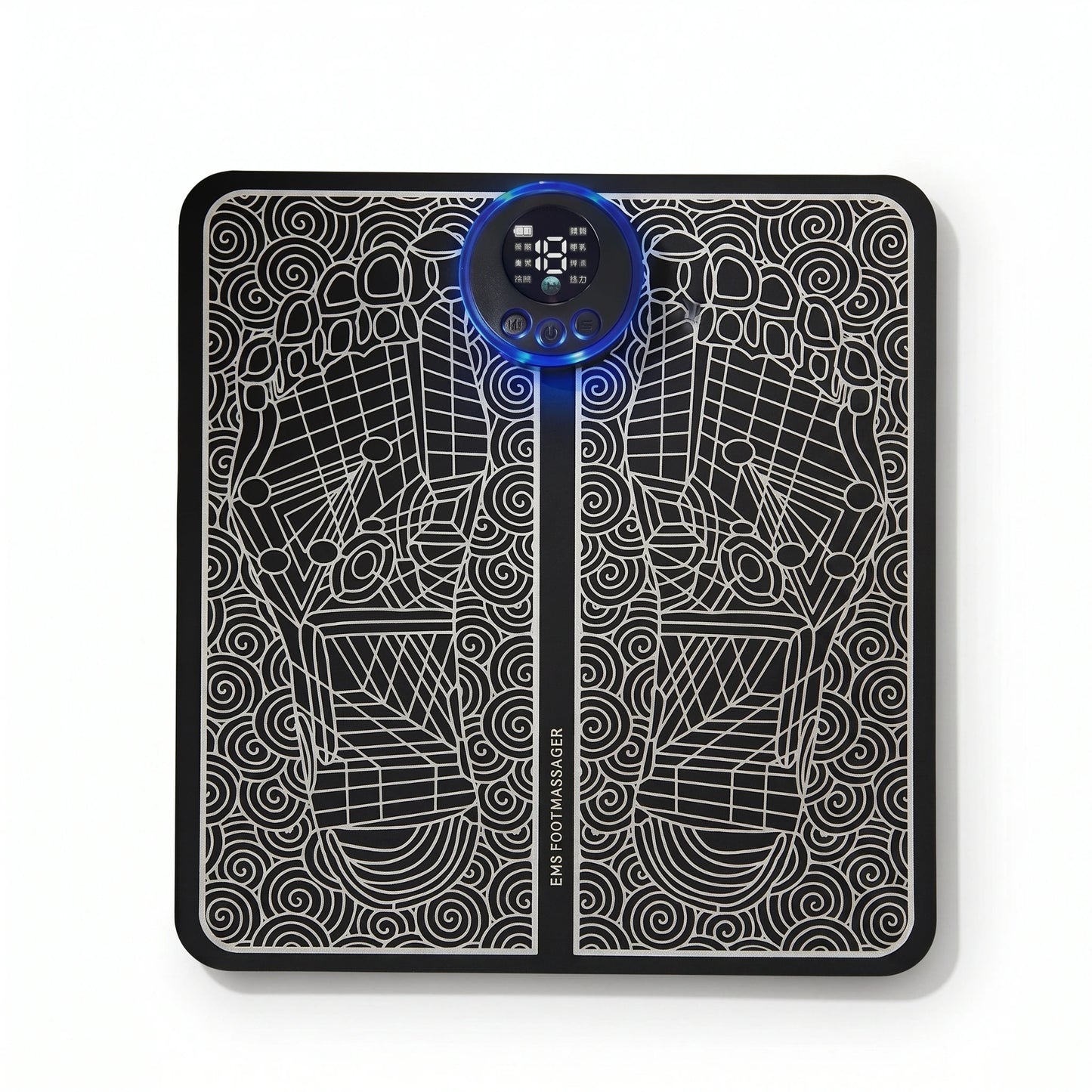 EMS Foot Massager Pad Relief Pain Relax Feet Acupoints Massage Electric Muscle Stimulation Improve Blood Circulation Relax Feet