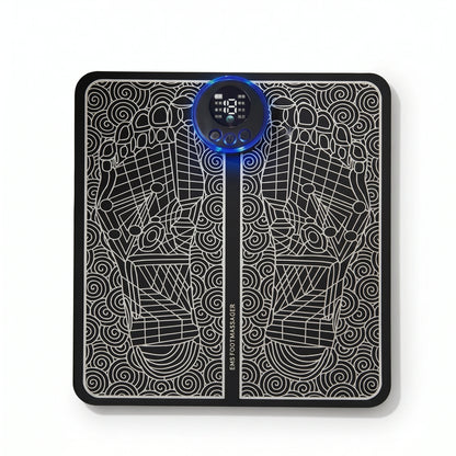 EMS Foot Massager Pad Relief Pain Relax Feet Acupoints Massage Electric Muscle Stimulation Improve Blood Circulation Relax Feet