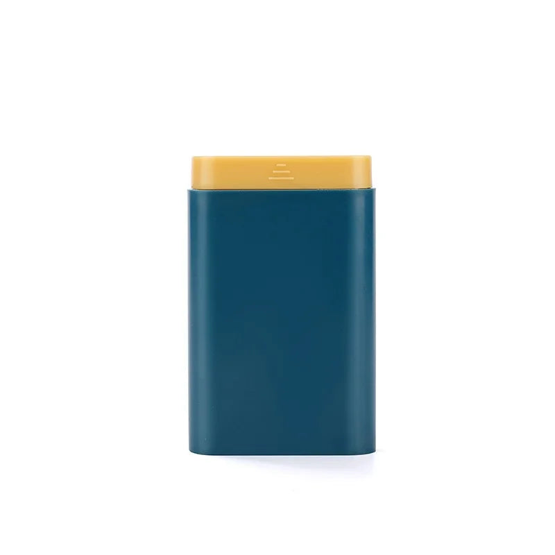 Mini Small Portable Travel Vitamin Box Pill Cases Container Organizer Storage Tablet 7 Days 6 Grids Medicine Fish Oils