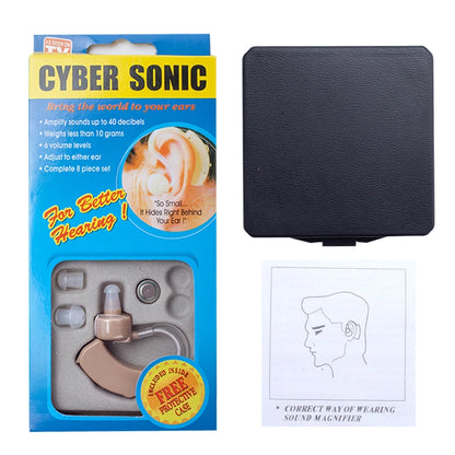 Super Mini Hearing Aid Ear Sound Amplifier Adjustable Tone Hearing Aids Portable Ear Hearing Amplifier for the Deaf Elderly