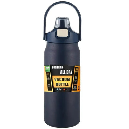304 Stainless Steel Vacuum Tumbler with Straw Hot Cold Sports Water Bottle Outdoor Thermos