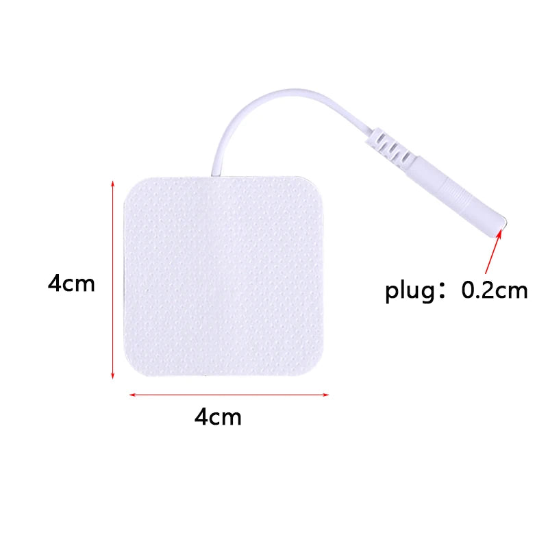 Non-woven Fabric Self Adhesive Replacement Patch  for Tens Electric Body Massager Tens Electrodes Pads Accessories