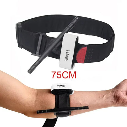 Tactical Tourniquet Emergency Emergency Strap Single Handed Medical First Aid Equipment for Hiking Camping Travel Outdoor Sports