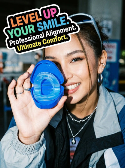 Anti Snoring Mouthpiece and Night Guard for Teeth Grinding Soft Silicone Dental Guard for Bruxism Relief