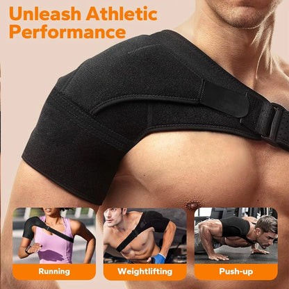 Shoulder Brace for Men and Women, Shoulder Support Sleeve for AC Joint Relief and Shoulder Stability, Comfortable and Invisible