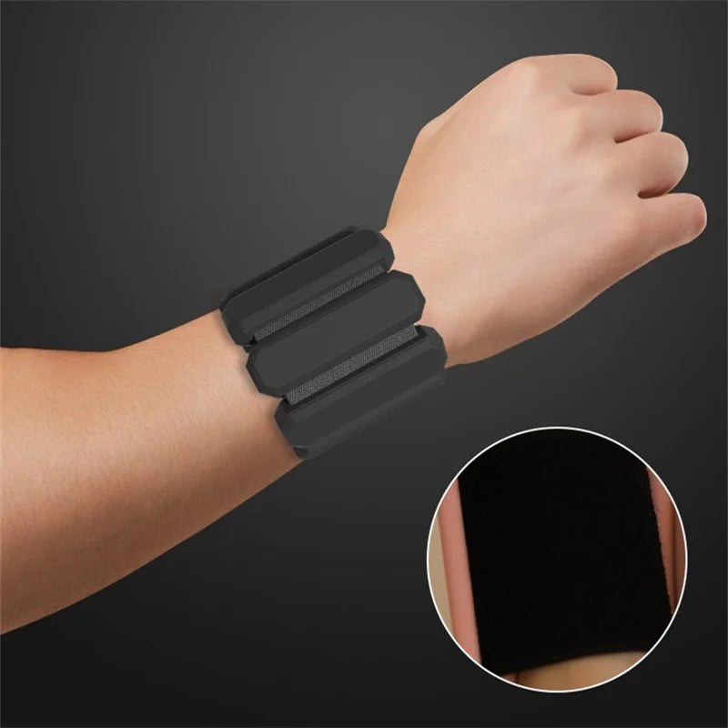 450/900g Wrist Weights for Women Men Adjustable Arm & Leg Weight Wearable Weighted Bracelet for Yoga Running Cardio Gym Workouts