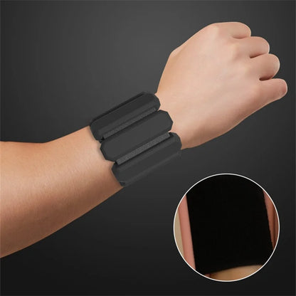 450/900g Wrist Weights for Women Men Adjustable Arm & Leg Weight Wearable Weighted Bracelet for Yoga Running Cardio Gym Workouts