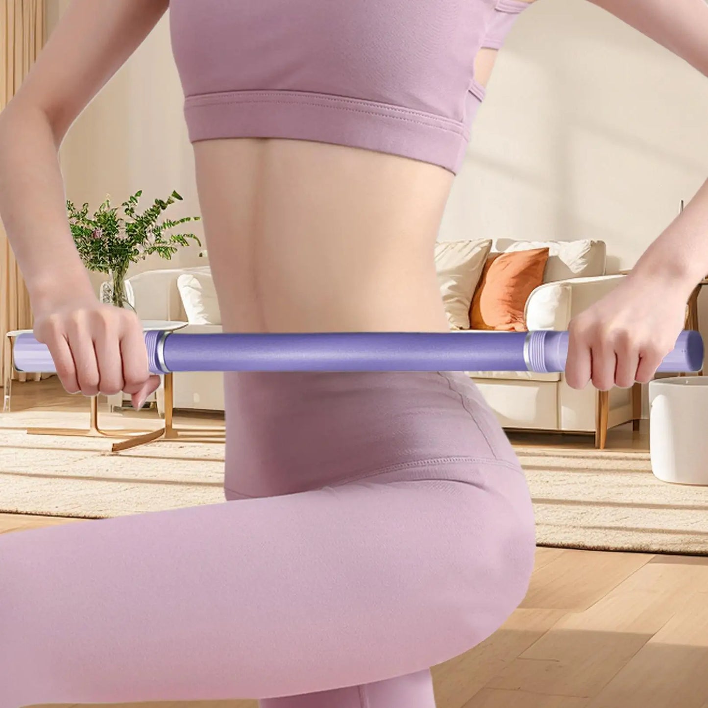Yoga Stick for Stretching Relaxation Tool Roller Ergonomic Training Device for Body Stretching for Sports Outdoors Home Workout