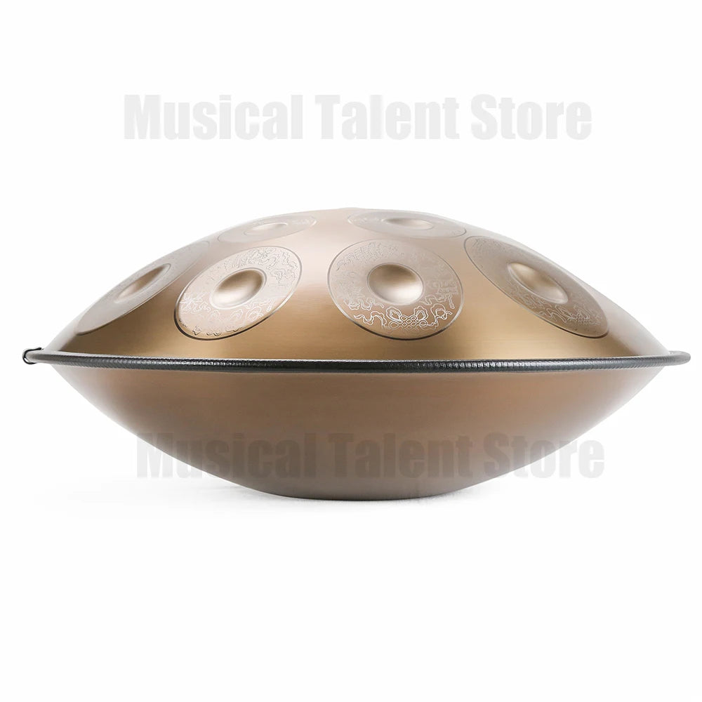 22inch9/10/12notes Steel Tongue Drum,Authentic Handpan,Professional Hand Plate,Meditation,Sound Therapy,yoga,relax