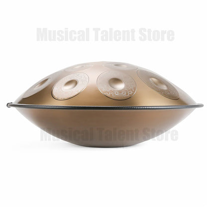 22inch9/10/12notes Steel Tongue Drum,Authentic Handpan,Professional Hand Plate,Meditation,Sound Therapy,yoga,relax