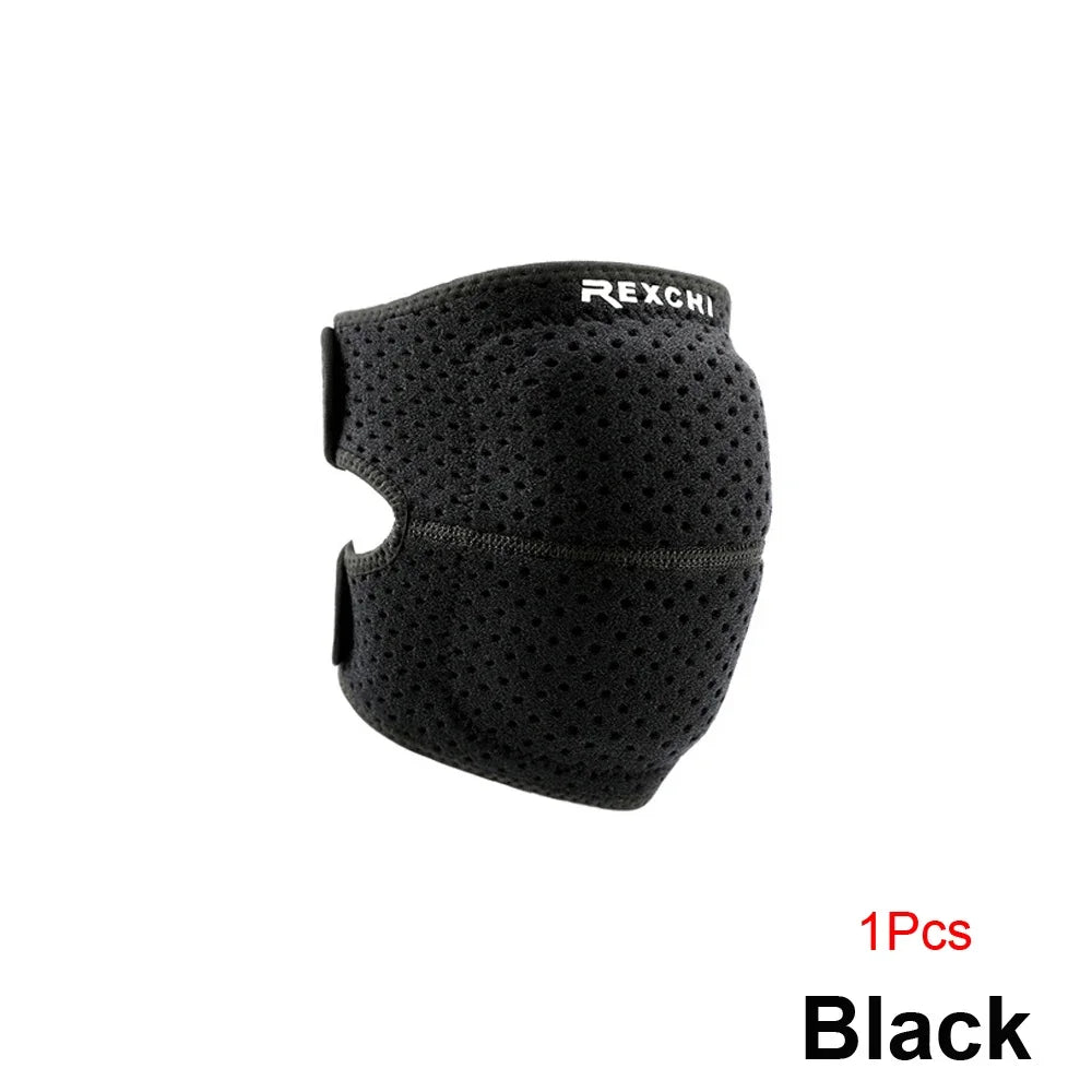 1/2Pcs Breathable Kneepads, Thicken Knee Sleeves Brace Protector Pad Support Crash-proof Anti-slip Knee Pads Brace Wrap Tape
