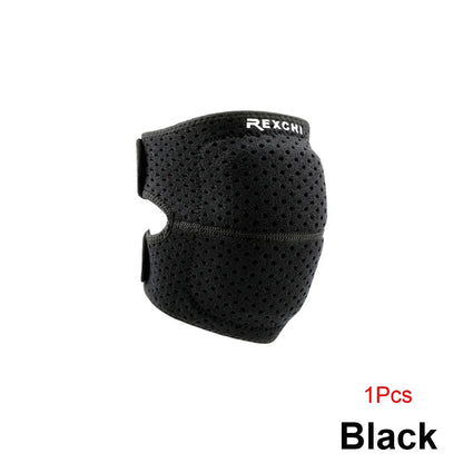 1/2Pcs Breathable Kneepads, Thicken Knee Sleeves Brace Protector Pad Support Crash-proof Anti-slip Knee Pads Brace Wrap Tape