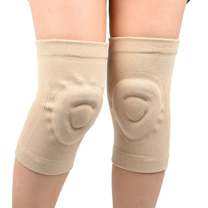 1/2pairs Silicone Knee Pads Non-slip Fitness Dance Sport knee Pads Basketball Pressurized Cycling Roller Skating Thin Knee Pads