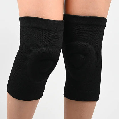 1/2pairs Silicone Knee Pads Non-slip Fitness Dance Sport knee Pads Basketball Pressurized Cycling Roller Skating Thin Knee Pads