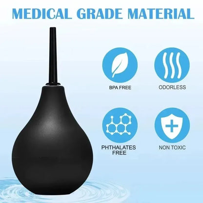 Small Capacity Douche Enema Colon Cleaning Bidet Portable Bidet Cleaner Enema Syringe Rectal Enemator  Stream Accessories