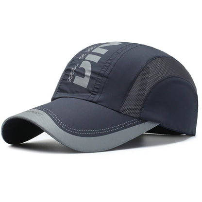 New Summer Hat Quick-Drying Cap Fashion Spring Baseball Cap Outdoor Sports Cap Breathable Mesh Hat Visor Hat