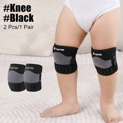 1Pair Baby Elbow Knee Pads for Crawling Adjustable Knee Pads Toddler Crawler Knee Elbow Protector for Infant Girl Boy Crawling