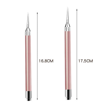 Stainless Steel Luminous Ear Scoop with Light Visual Ear Cleaner Handy Ear Picking Tool