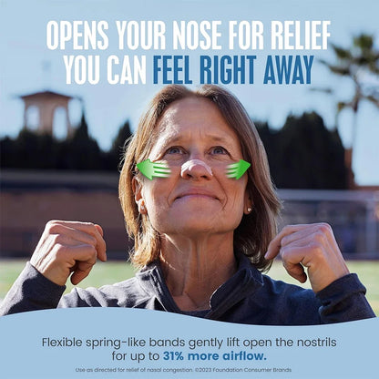 Anti Snoring Nose Strips for Breathing,Nose Breathe Strips,Sleep Nasal Strips,Exercise Air Inhalation and Improve Sleep
