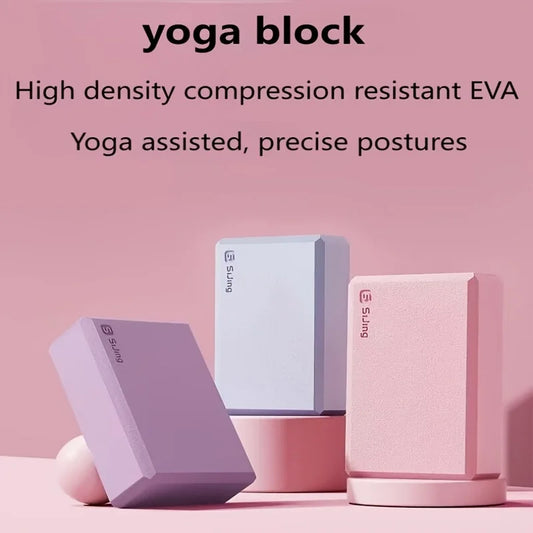 Yoga Bricks Foam Bricks, a Special Adult Yoga Auxiliary Tool for High-Density Dancing and Leg Pressing
