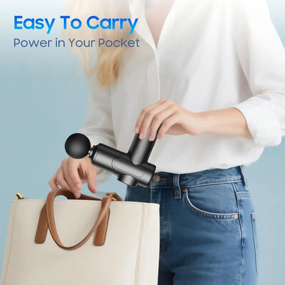 2026 New Fascia Gun Deeply Relieves Muscle Soreness Fitness and Relaxation Equipment LED Touch Screen 6Massage Head Gifts