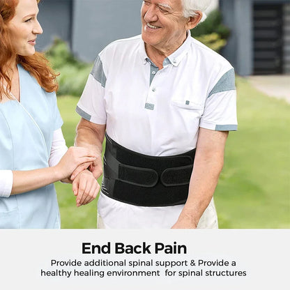 Tcare Sports Back Braces for Lower Back Pain Relief with 6 Stays,Breathable Back Support for Work, Anti-skid Lumbar Support Belt