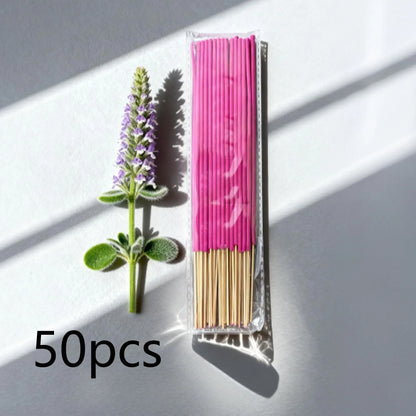 50/100/200/400/800 Pieces, Patchouli and Sandalwood Incense Sticks, Bamboo Stick Incense, Patchouli Scent for Odor Removal, Long-Lasting Fragrance, Suitable for Yoga and Meditation