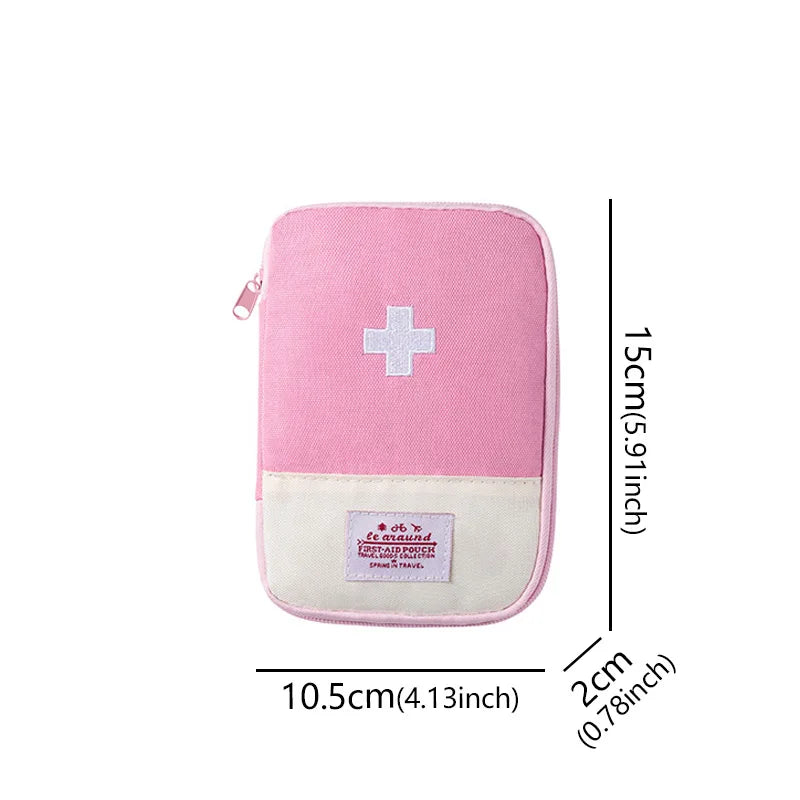 Travel Medicine Bag Pill Storage Pouch Outdoor Essentials Emergency Medicine Storage Bag Home Easy Carrying Medical Storage Bag