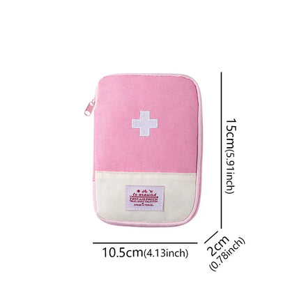 Travel Medicine Bag Pill Storage Pouch Outdoor Essentials Emergency Medicine Storage Bag Home Easy Carrying Medical Storage Bag