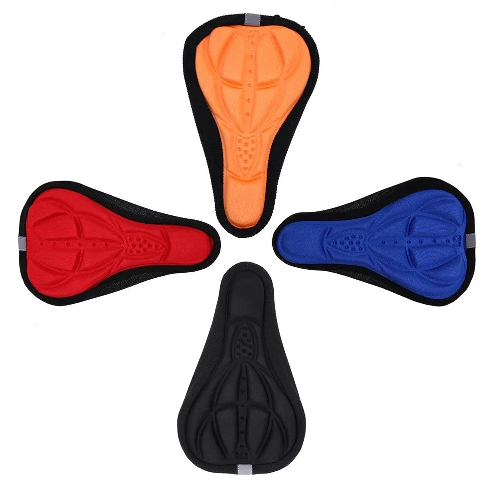 1PC Bicycle Saddle Cover 3D Soft Thickened Sponge Pad for MTB Breathable Outdoor Cycling Seat Cushion Bike Accessories